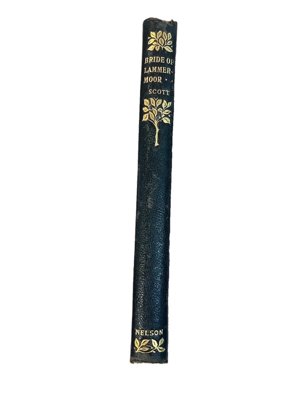 Sir Walter Scott THE BRIDE OF LAMMERMOOR 1901 Antique Leather cover